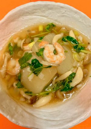 聖護院大根の海老あんかけ煮-レシピのメイン写真