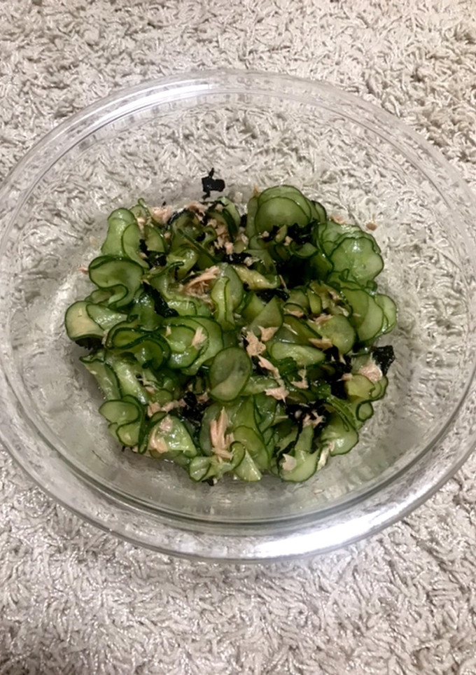 きゅうりとツナの酢の物-レシピのメイン写真