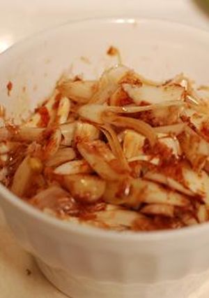 刻みラッキョウおかか醤油-レシピのメイン写真