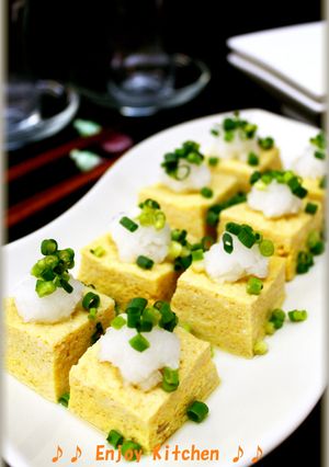 レンジで簡単！豆腐入りふんわりだし卵-レシピのメイン写真