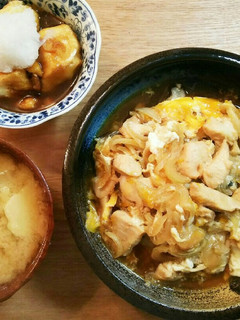 夕飯!親子丼(総味めんつゆ)-レシピのメイン写真