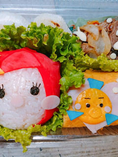 アリエル&フランダーキャラ弁♪♪-レシピのメイン写真