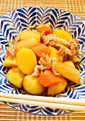 ☺フライパンで簡単♪スピード肉じゃが☺-レシピのメイン写真