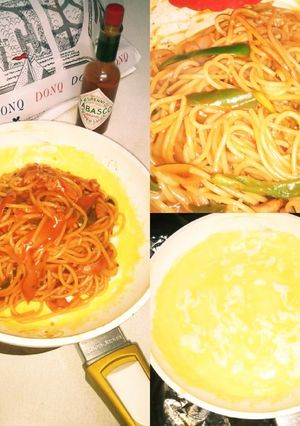 10分ナポリタン（血管ダイエット1437-レシピのメイン写真