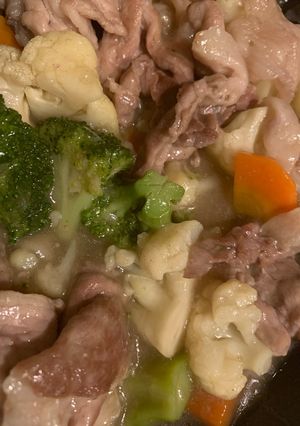豚肉と花野菜の中華炒め☆-レシピのメイン写真