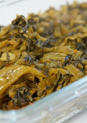高菜油炒め-レシピのメイン写真