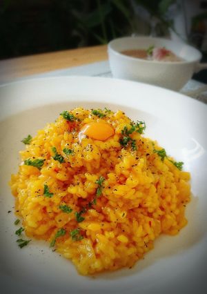 ミラノ風リゾット＆コンソメスープ-レシピのメイン写真