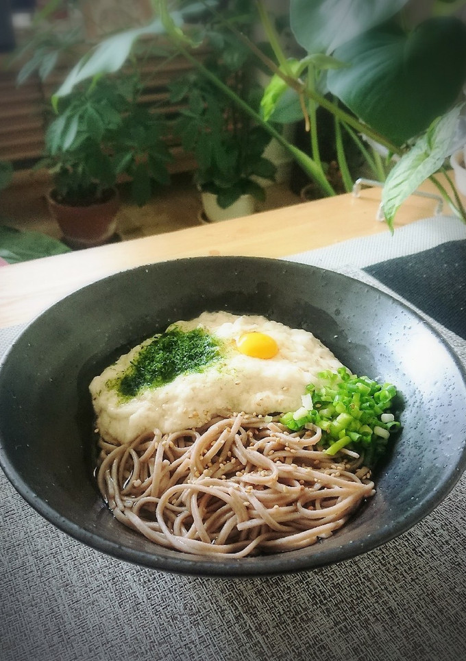 ぶっかけとろろ蕎麦-レシピのメイン写真