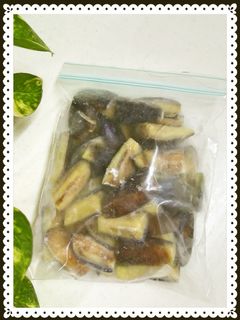ストック!冷凍揚げ茄子-レシピのメイン写真