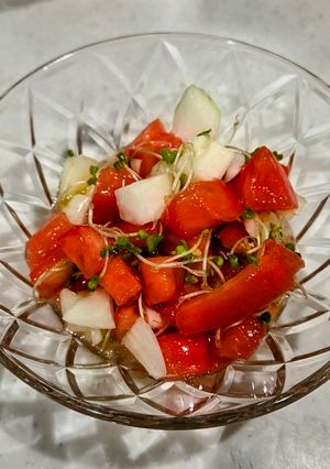 トマトのマリネ風サラダ-レシピのメイン写真