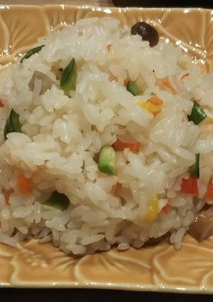 炊飯器で簡単!ピラフ風♪-レシピのメイン写真