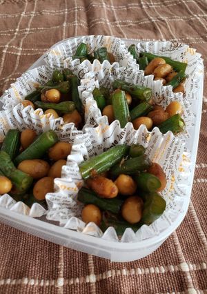 いんげんと大豆の炒め物-レシピのメイン写真