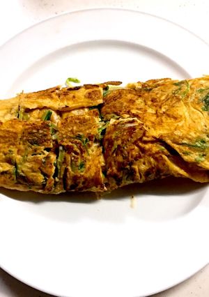 水菜の卵焼き♪-レシピのメイン写真