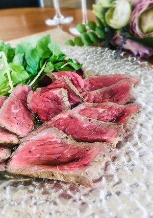 超時短♪簡単タタキ風ローストビーフ-レシピのメイン写真