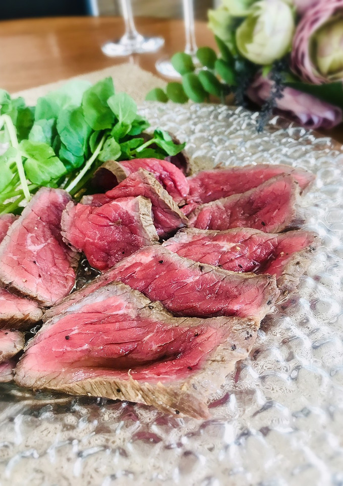 超時短♪簡単タタキ風ローストビーフ-レシピのメイン写真