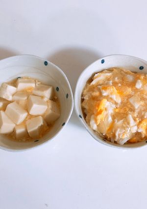【離乳食】優しい味の親子丼-レシピのメイン写真