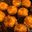 鶏団子のバルサミコ酢あん