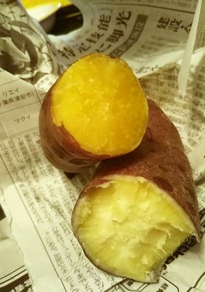 炊飯器で焼いも(ふかしいも?)-レシピのメイン写真
