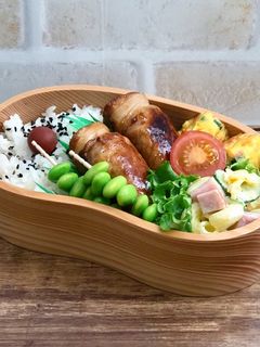 毎日のお弁当♪厚揚げ豚肉巻き-レシピのメイン写真