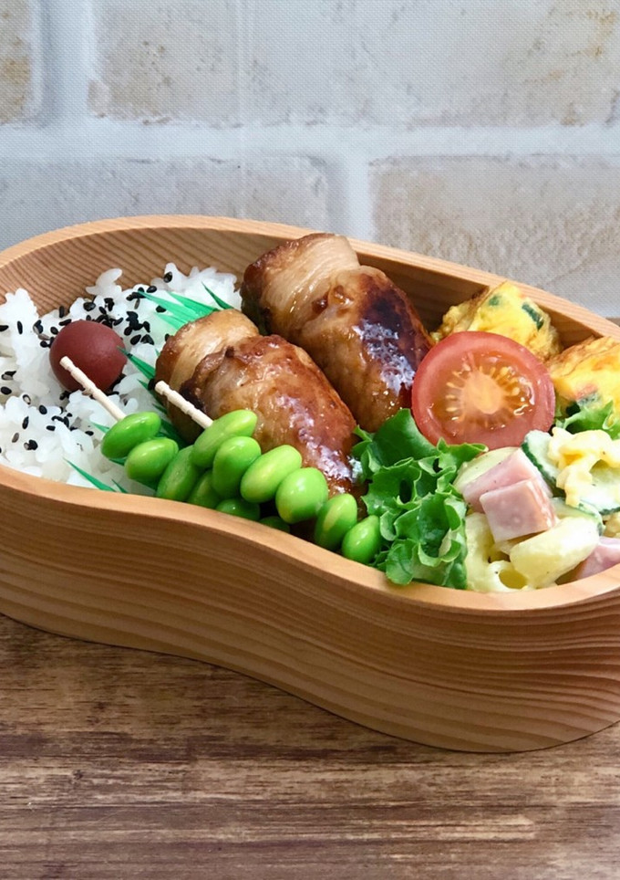 毎日のお弁当♪厚揚げ豚肉巻き-レシピのメイン写真
