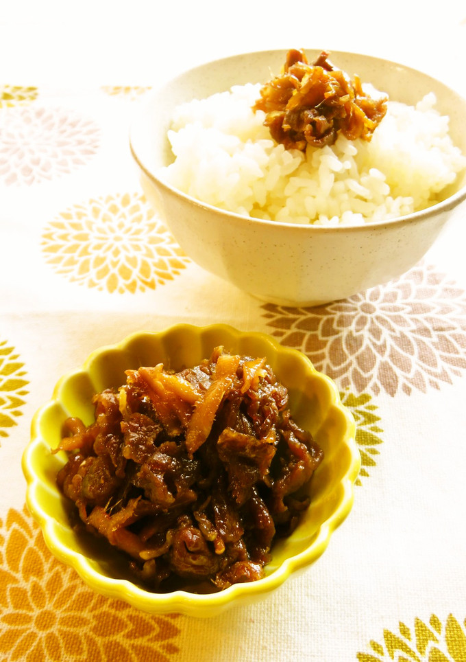 ☺簡単常備菜♪牛肉と生姜のしぐれ煮☺-レシピのメイン写真