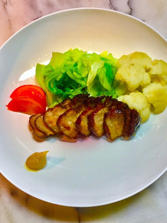 No2277豚角煮と茹で野菜-レシピのメイン写真