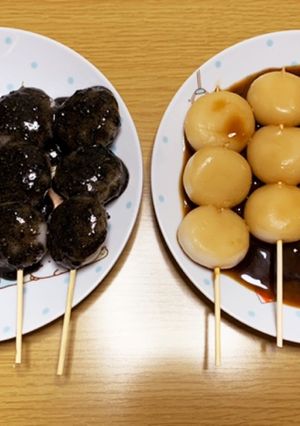 MrsWongちの手作りだんご2種-レシピのメイン写真