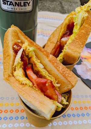 かんたん韓国屋台トースト風-レシピのメイン写真