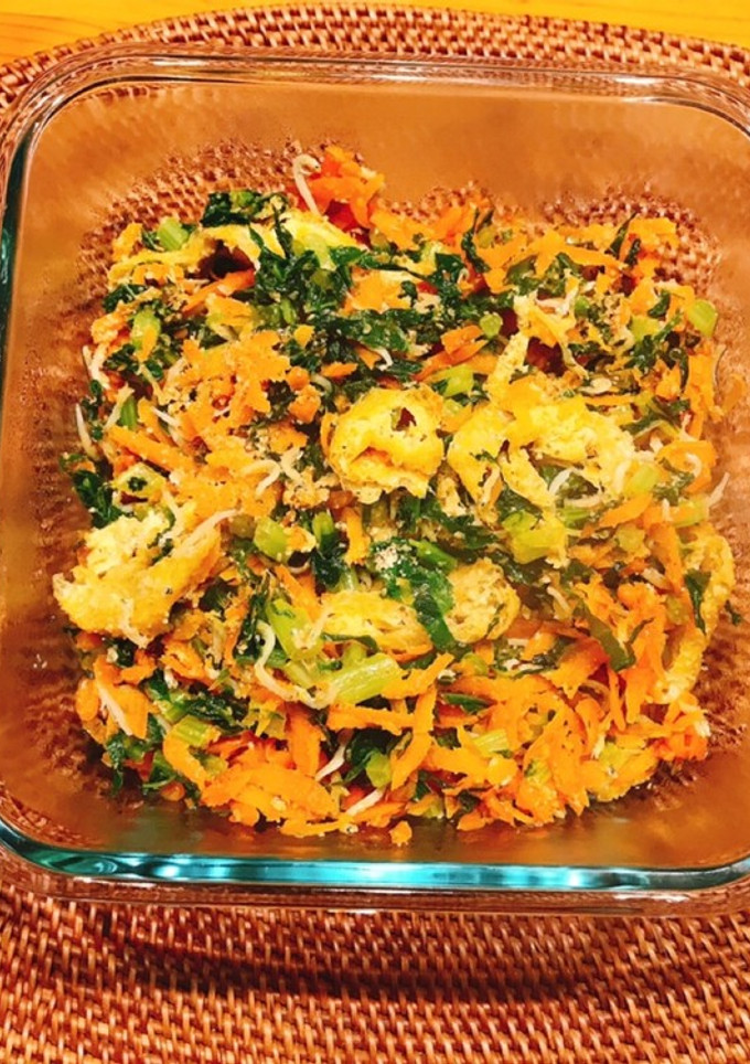 大根の葉が副菜に！簡単ごま油炒め-レシピのメイン写真