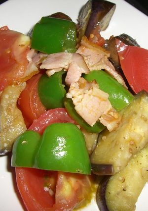 夏野菜の炒め物-レシピのメイン写真