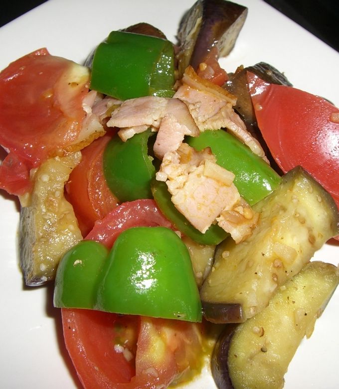 夏野菜の炒め物 by kozu1027 【クックパッド】 簡単おいしいみんなの