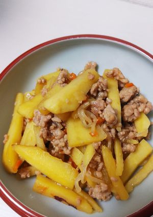 さつまいもの金平炒め-レシピのメイン写真