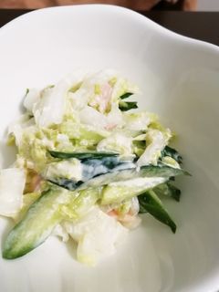 白菜消費に!あと1品、簡単サラダ!-レシピのメイン写真