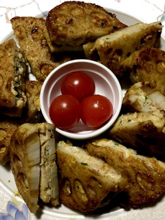 れんこんのハサミ焼き-レシピのメイン写真