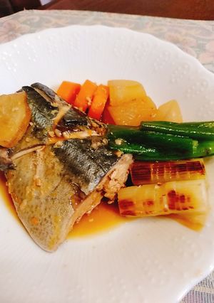 長葱とさばの味噌煮…冬大根も-レシピのメイン写真