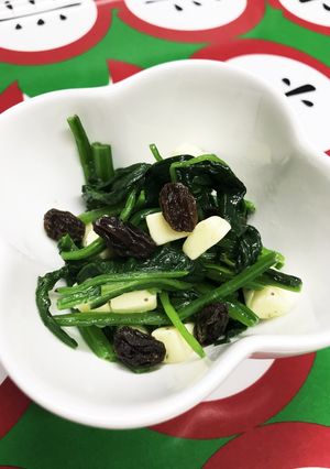 ほうれん草とチーズのイタリアン風ナムル♪-レシピのメイン写真