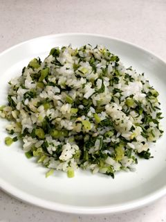 大根葉だけの簡単チャーハン-レシピのメイン写真