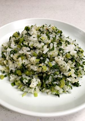 大根葉だけの簡単チャーハン-レシピのメイン写真