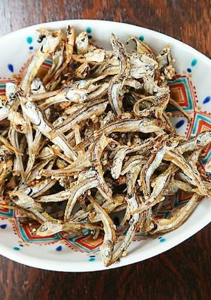 小魚のパリパリ煎り煎りスナック♪-レシピのメイン写真