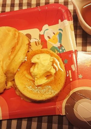 DAISOの型でスフレパンケーキ♪-レシピのメイン写真
