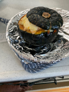 小さなカボチャのチーズ焼き-レシピのメイン写真