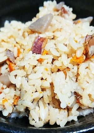 烏賊と里芋のおこわ飯-レシピのメイン写真