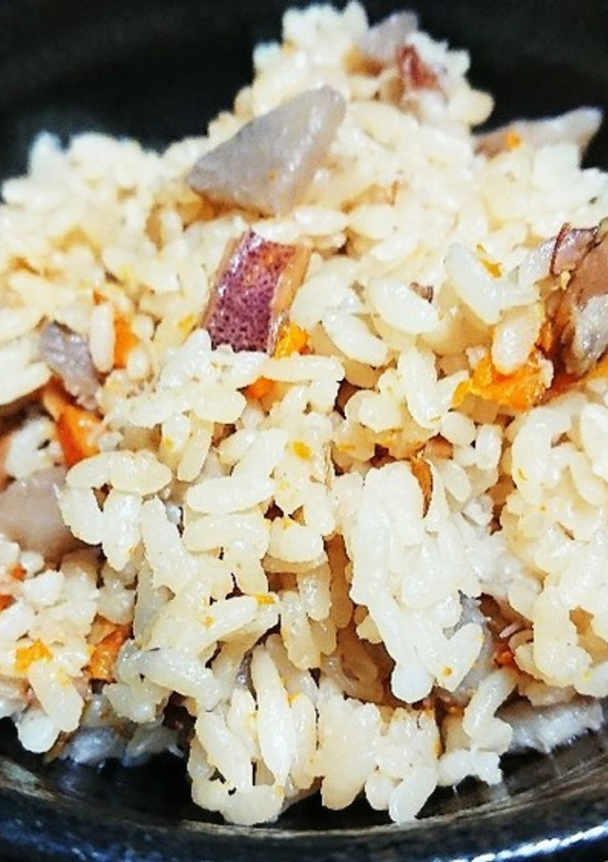 烏賊と里芋のおこわ飯-レシピのメイン写真
