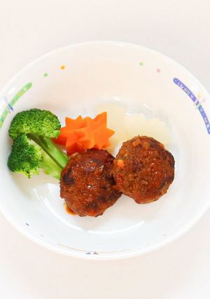 煮込みハンバーグ-レシピのメイン写真