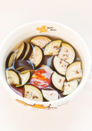 なすとトマトのスープ-レシピのメイン写真
