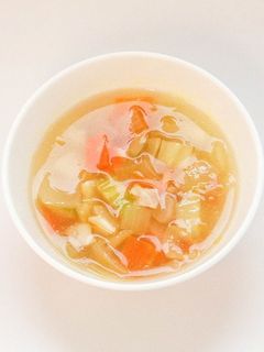 野菜のコンソメスープ-レシピのメイン写真