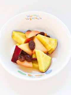 さつまいもとりんごの甘煮-レシピのメイン写真