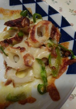 ちくわとピーマンのチーズ焼き-レシピのメイン写真