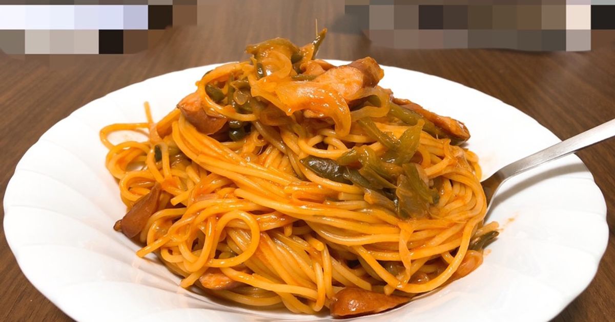 フライパンひとつでナポリタン by ZENB 【クックパッド】 簡単