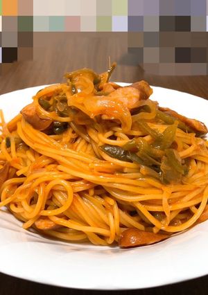 フライパンひとつで簡単具沢山ナポリタン-レシピのメイン写真